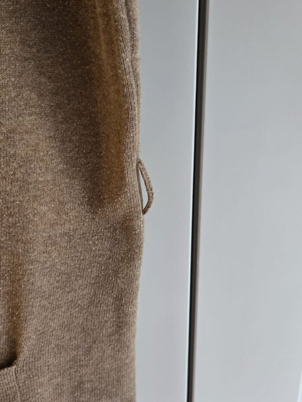 100% Cotton Banana Republic Taupe Cardigan Size M PTP20 - Picture 7 of 11